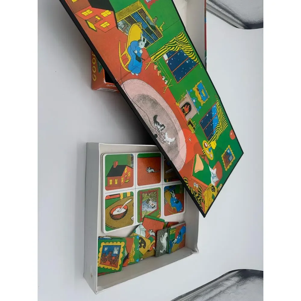 Goodnight Moon matching memory game for kids Board Game Learning Educational